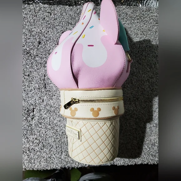 Stitch shoppe disney soft serve icecream crossbody bag - Picture 11 of 16